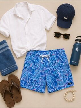 Chubbies Cruise It Or Lose It 4” Stretch Swim Trunks